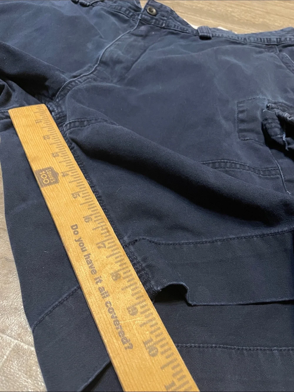 Men's Polo Ralph Lauren Geller Classic Fit Cargo Shorts Navy Blue Size 40